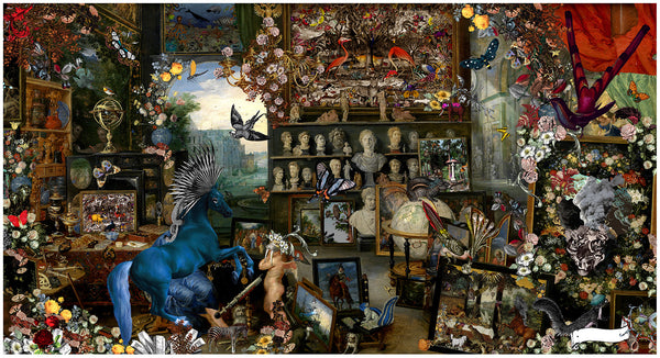 Oliu Heimur - Look Closer - 1618 Flemish Master - Art Print - Kristjana S Williams Studio