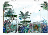 Yasmin Jungle Wall Mural - Kristjana S Williams Studio