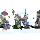 Paris Letur - Franskur Koss - Art Print - Kristjana S Williams Studio