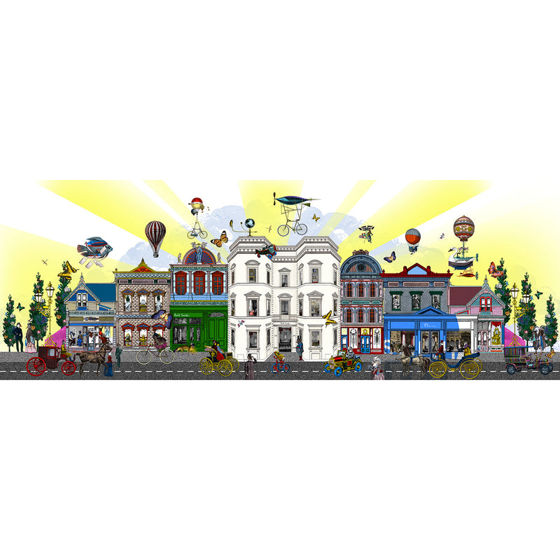 Paul Smith's Sunshine Palace - Art Print - Kristjana S Williams Studio