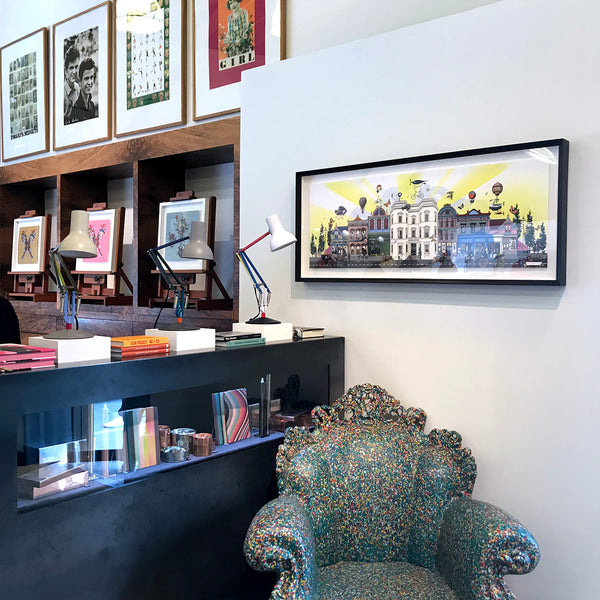 Paul Smith's Sunshine Palace - Art Print - Kristjana S Williams Studio