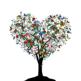 Red Rose Heart - Alice Tree - Art Print - Kristjana S Williams Studio