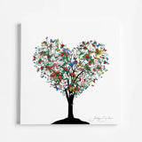 Red Rose Heart - Alice Tree - Art Print - Kristjana S Williams Studio