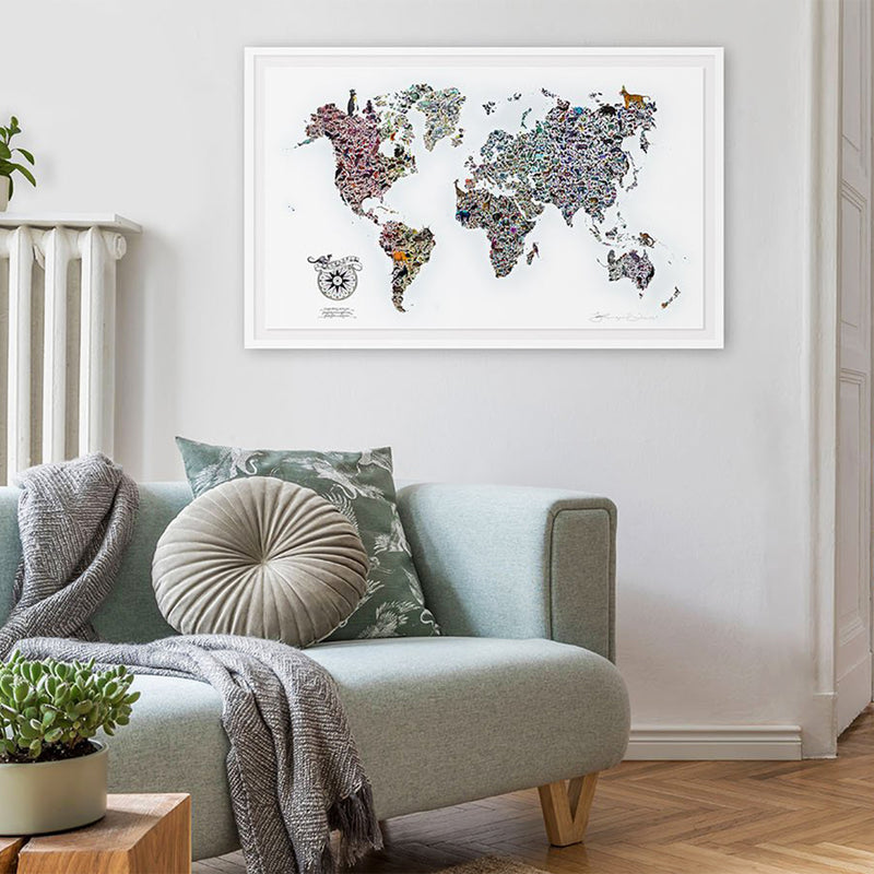 Regnboga Animal Garden of the World - Art Print - Kristjana S Williams Studio
