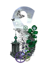 Letter Spectrum Bokstafir - A5 size - Art Print - Kristjana S Williams Studio