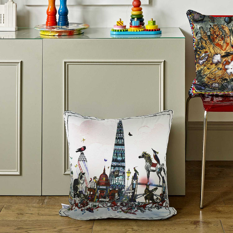 Shard Skyline Cushion - Kristjana S Williams Studio