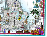 Taera Bretland - Blaeu British Isles - Art Print - Kristjana S Williams Studio