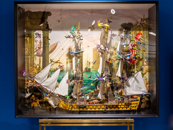 The Explorers’ Sea Turtle Voyage - Original Sculpture 2019 - Kristjana S Williams Studio