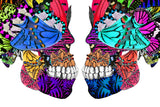 Undir fjogur Augu Skulls - Art Print - Kristjana S Williams Studio