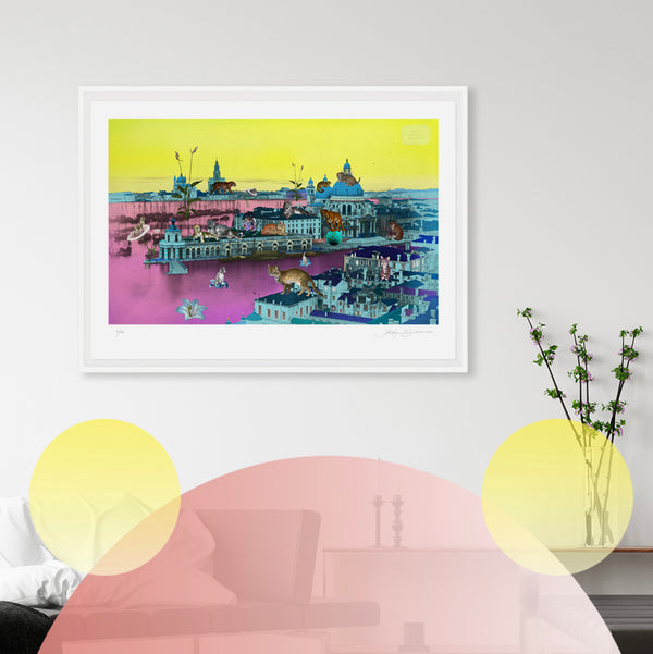 Luminous Animali Tangi - Art Print - Kristjana S Williams Studio