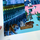 Luminous Laguna Dyranna - Art Print - Kristjana S Williams Studio