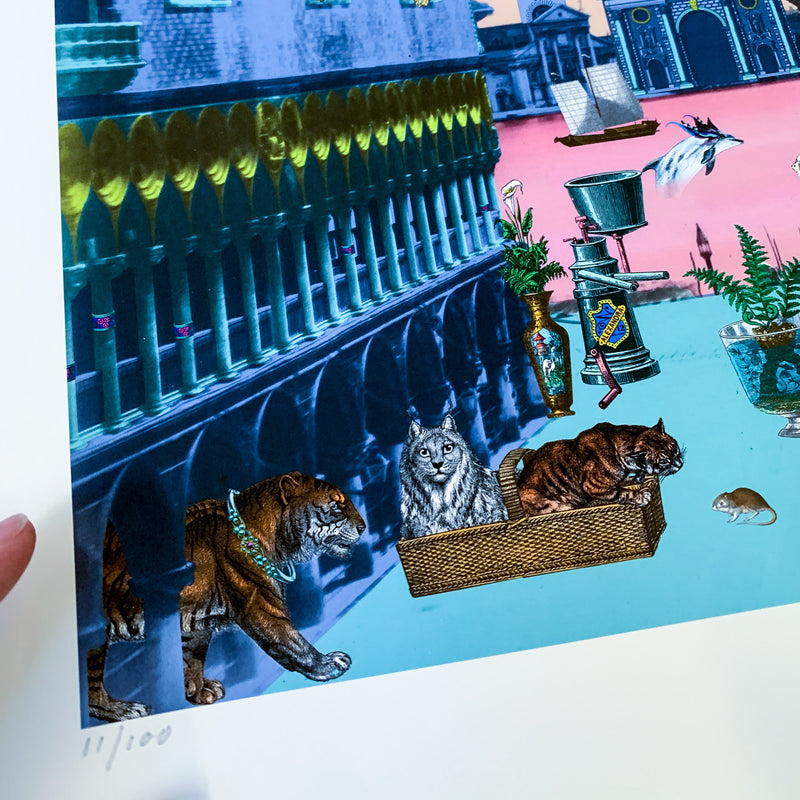 Luminous Laguna Dyranna - Art Print - Kristjana S Williams Studio