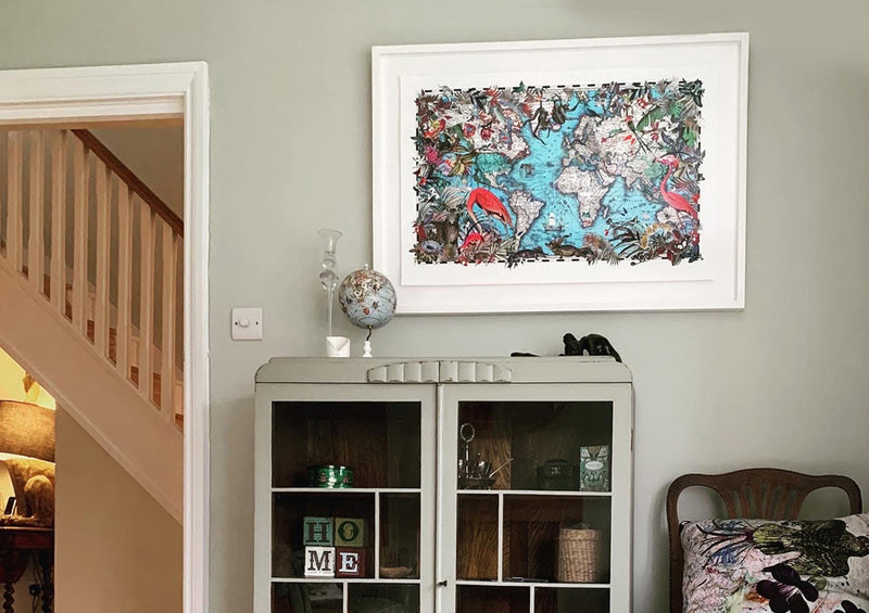 Water World - Art Print - Kristjana S Williams Studio