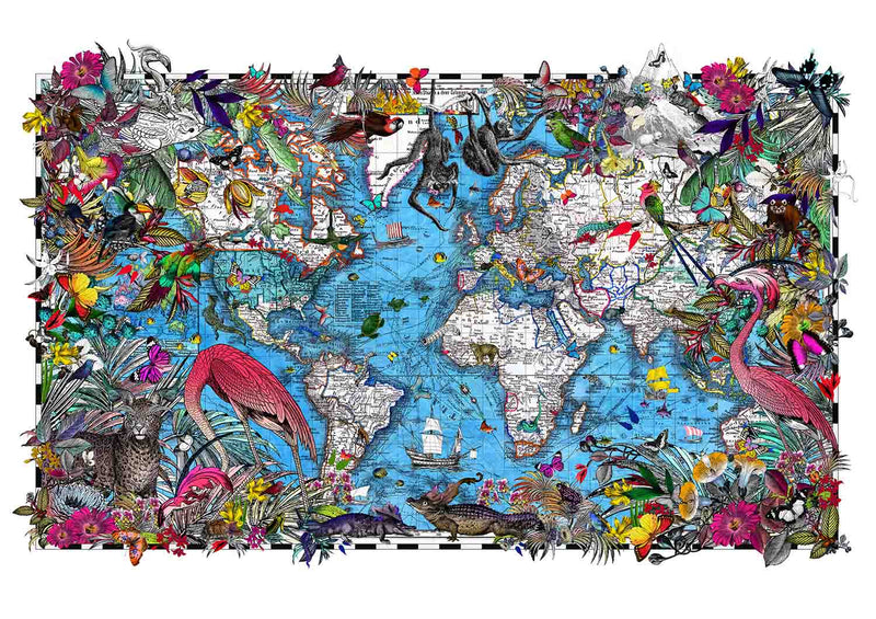 Water World - Art Print - Kristjana S Williams Studio