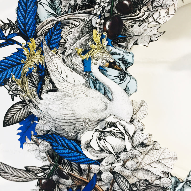 Christmas Wreath 2020 - Svanir & Fox - Kristjana S Williams Studio