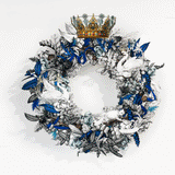 Christmas Wreath 2020 - Svanir & Fox - Kristjana S Williams Studio