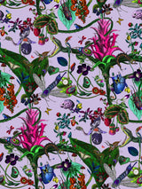 Blomlegi Cave Wallpaper - Lilac - Kristjana S Williams Studio