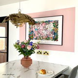 Sailing the Pink Sea Heimskort - Art Print - Kristjana S Williams Studio